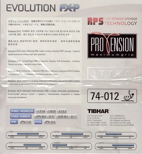 Tibhar Evolution FX-P — фото 3