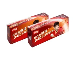 DHS D40+ 3*** ITTF 10 Balls (seam)