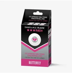 Мячи Butterfly R40+ 6 balls
