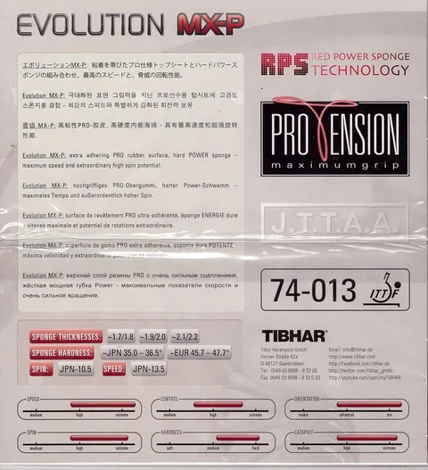 Tibhar Evolution MX-P — фото 2